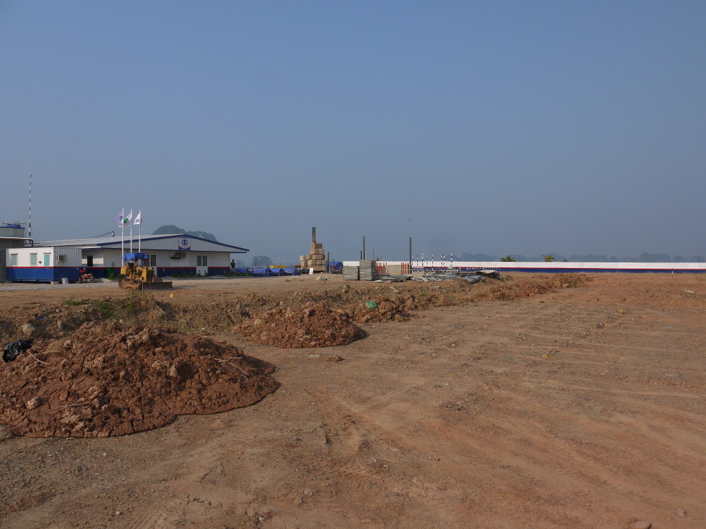 Oct 2014. Site office ready.