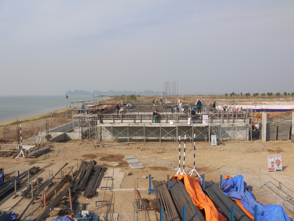 December 2014. First floor work.
